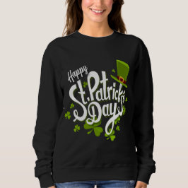 Happy St. Patrick's Day Women's Crew Sweatshirt