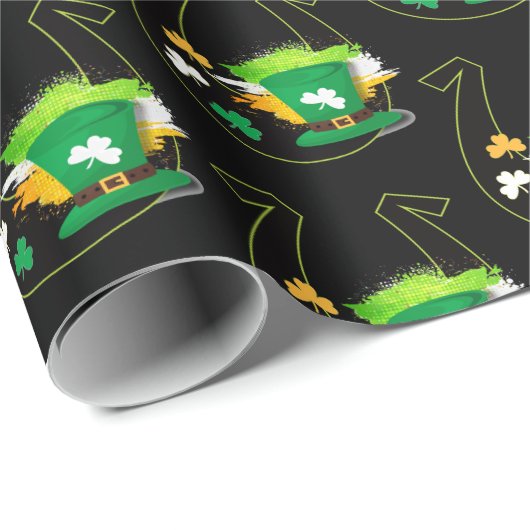 Happy St. Patrick's day wrapping paper Cadeaupapier (Rol Hoek)