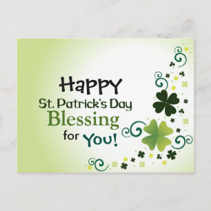 Happy St. Patrick's Day zegen voor jou Briefkaart