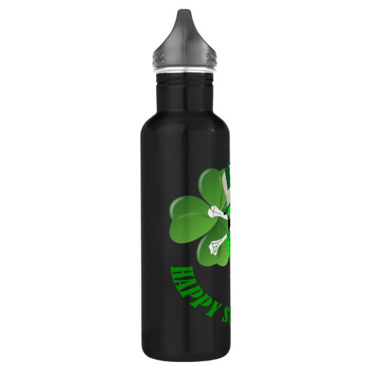 Happy St Patrick's enguarline Waterfles (Links)