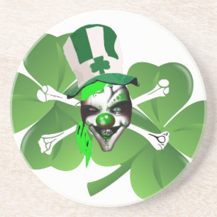 Happy St Patrick's enguarline Zandsteen Onderzetter