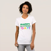 Happy St. Patrick's Gay T-shirt (Voorkant volledig)