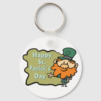 Happy St. Patrick's Leprechaun Sleutelhanger