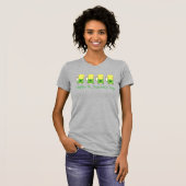 Happy St Patrick's Paddy's Green Beer Mok T-shirt (Voorkant volledig)