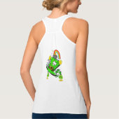 Happy St. Patrick's Rabbit Tank Top (Achterkant)