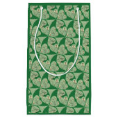 Happy St. Patrick's Shamrocks Klein Cadeauzakje (Voorkant)