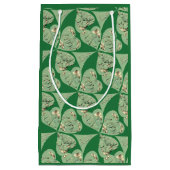 Happy St. Patrick's Shamrocks Klein Cadeauzakje (Voorkant)