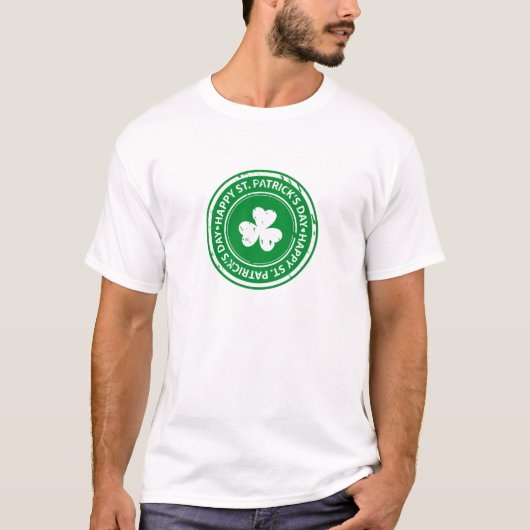 Happy St. Patrick's, St. Paddy's, St. Patty's T-shirt (Voorkant)
