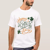 Happy St. Patrick's Text T-shirt
