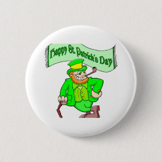Happy St PAtruc's Ronde Button 5,7 Cm