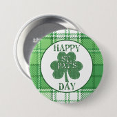Happy St. Pat's Day Button (Voorkant /achterkant)