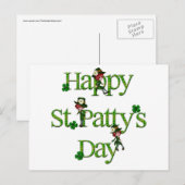 Happy St. Patty's Day Briefkaart (Voorkant / Achterkant)