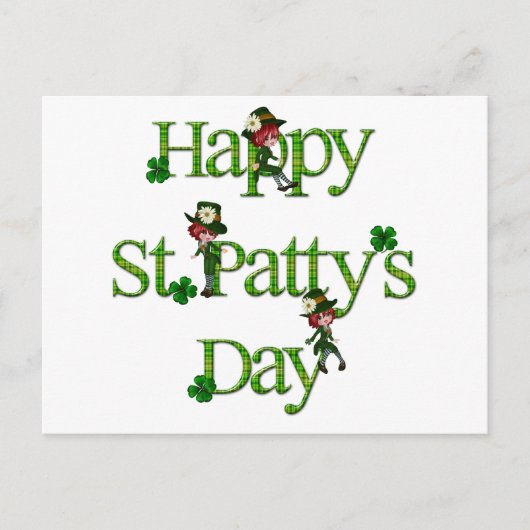 Happy St. Patty's Day Briefkaart (Voorkant)