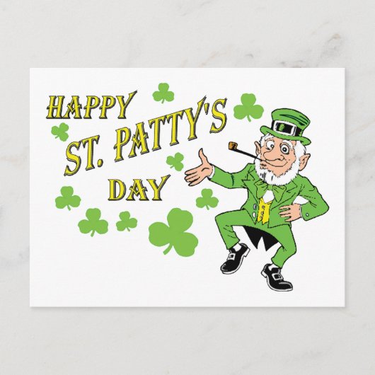Happy St Patty's Day Briefkaart (Voorkant)