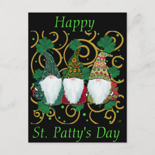 Happy St. Patty's Day GNOMES Briefkaart