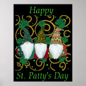 Happy St. Patty's Day GNOMES Poster (Voorkant)