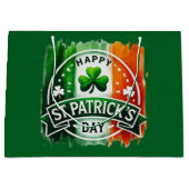 Happy St. Patty's Day Groot Cadeauzakje (Voorkant)