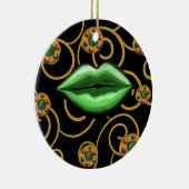 Happy St. Patty's Day Keramisch Ornament (Rechts)