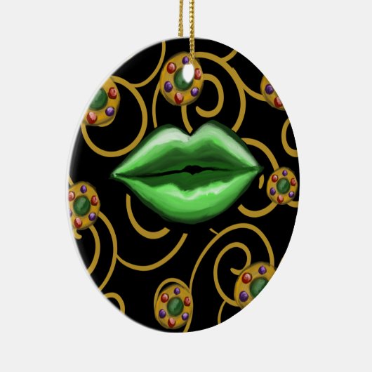 Happy St. Patty's Day Keramisch Ornament (Rechts)