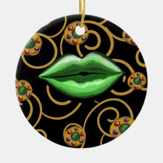 Happy St. Patty's Day Keramisch Ornament (Voorkant)