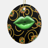 Happy St. Patty's Day Keramisch Ornament (Links)