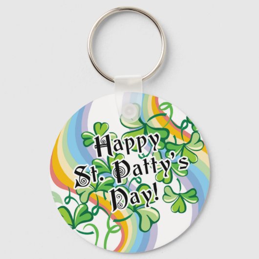 Happy St. Patty's Day Sleutelhanger (Voorkant)
