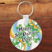 Happy St. Patty's Day Sleutelhanger (Voorkant)