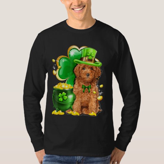 Happy St Pugtricks Day Pug Leprechaun Pet Saint Pa T-shirt (Voorkant)