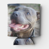 Happy Staffordshire Bull Terrier Blikjeskoeler (Voorkant)