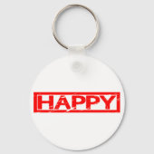 Happy Stamp Sleutelhanger (Voorkant)