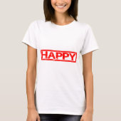 Happy Stamp T-shirt (Voorkant)