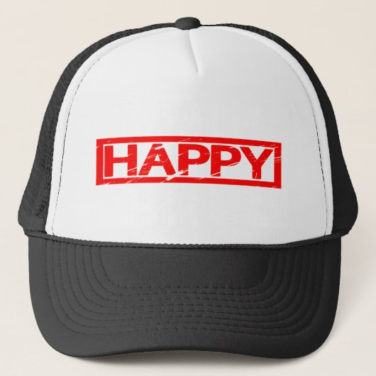 Happy Stamp Trucker Pet (Voorkant)