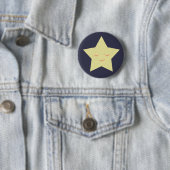 Happy Star Ronde Button 5,7 Cm (In situ)