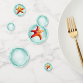 Happy Starfish tafel Confetti