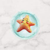 Happy Starfish tafel Confetti (Kleine voorkant)