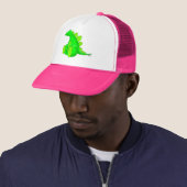 Happy Stegosaurus - Trucker Pet (In situ)