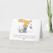 Happy Step Vaderdag Kaart (Achterkant)