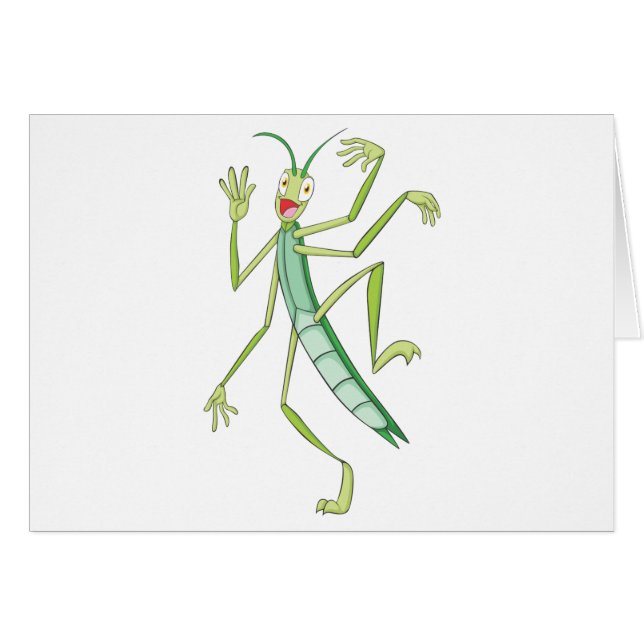 Happy Stick Insect (Voorkant Horizontaal)