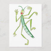 Happy Stick Insect Briefkaart (Voorkant)