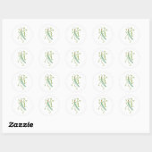 Happy Stick Insect Ronde Sticker (Vel)