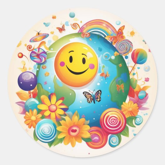 Happy Sticker (Voorkant)