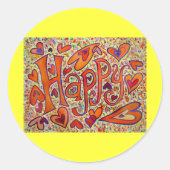 Happy Sticker (Voorkant)
