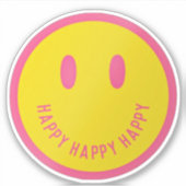 Happy Sticker (Voorkant)