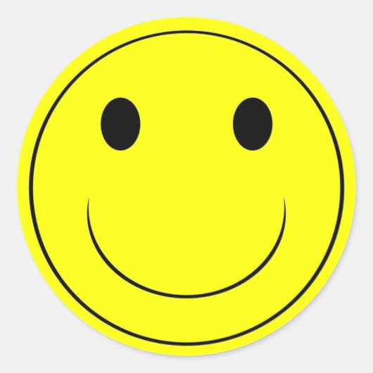 Happy Sticker - EXTRA GROOT (Voorkant)