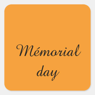 Happy stickers mémorial day