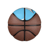Happy stingray fish cartoon illustration basketbal (Rechts)