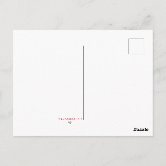 Happy Stingrays Briefkaart (Achterkant)