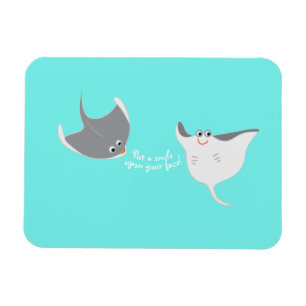 Happy Stingrays Magneet