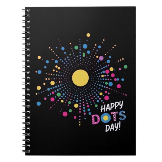 happy stippen day notitieboek (Voorkant)