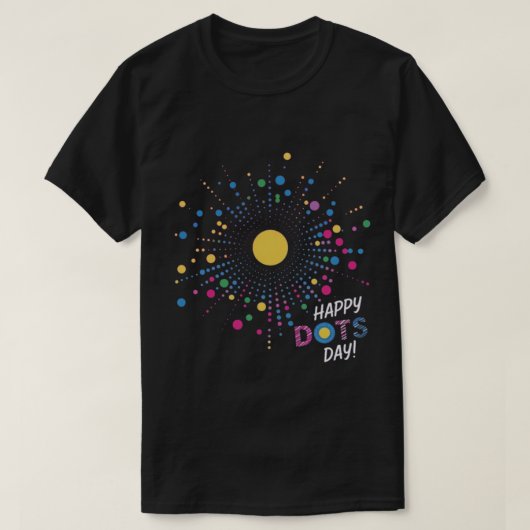 Happy stippen Day T-shirt (Design voorkant)